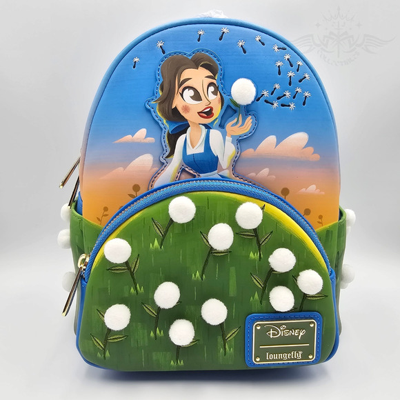 Loungefly Disney Beauty and the Beast Belle Dandelion Field Mini Backpack New main image 5